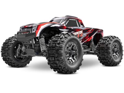 Traxxas Stampede 4X4 HD VXL 1:10 4WD RTR Brushless Monster Truck - Red TRX90376-4-RED