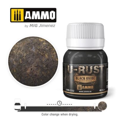 MIG AMMO U-Rust Black Oxide MIG-2252