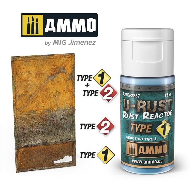 MIG AMMO U-RUST Rust Reactor Type1 MIG-2257