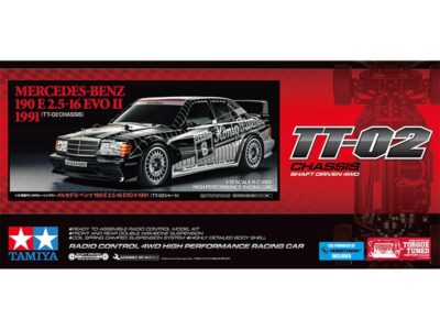 Tamiya Mercedes-Benz 190 E 2.5-16 EVO II 1991 TT-02 58752
