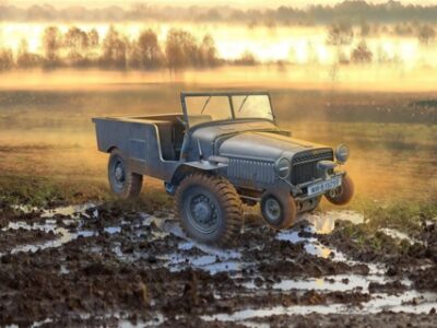 ICM Laffly (f) Typ V15T, WWII German Military Vehicle 1:35 ICM35573