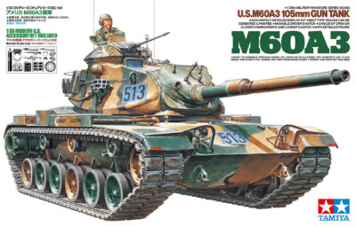 Tamiya U.S. M60A3 105mm Gun Tank 1/35 35140