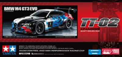 Tamiya BMW M4 GT3 Evo (TT-02) 58751