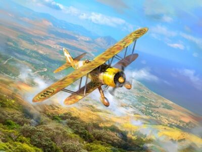 ICM CR. 42 Falco, WWII Italian Fighter Plane 1:32 ICM32020