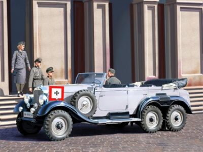 ICM G4 (1939), German Car with 4 Passenger Figures 1:35 ICM35531