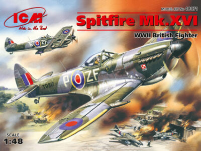 ICM Spitfire Mk.XVI, WWII British Fighter 1:48 ICM48071