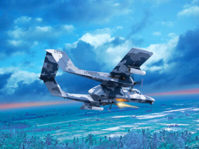 ICM Bronco OV-10 NOGS, U.S. Attack Aircraft 1:48 ICM48306