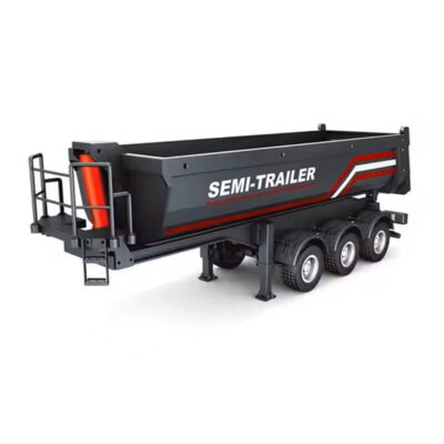 Huina Black Truck Trailer For CY1501 Scania Cabs CY1509