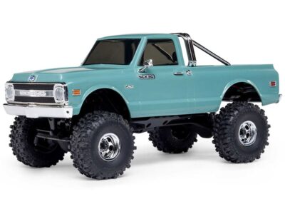 Axial 1/30 SCX30 Chevrolet K10 4x4 RTR Brushed Rock Crawler (Battery and Charger Included) Green C-AXI-2260T1