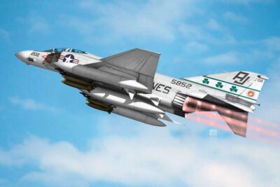 Academy 1/48 US Marines F-4J Phantom II "Fighting Shamrocks" Fighter Aircraft  PKAY12356