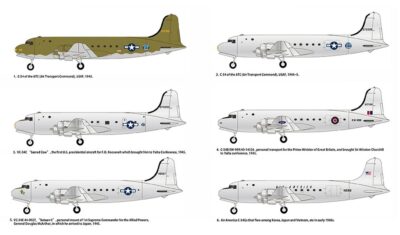 Academy US Air Force C-54 Skymaster 1:144 PKAY12652