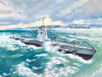 ICM U-Boat Type IIB (1939), German Submarine 1:144 ICMS009