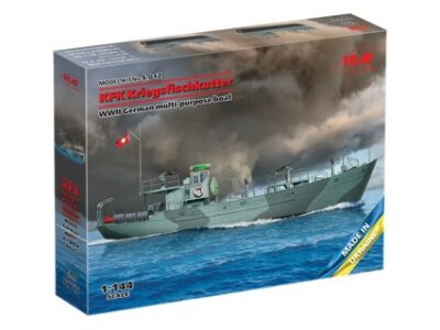 ICM KFK Kriegsfischkutter, WWII German Multi-Purpose Boat 1:144 ICMS012