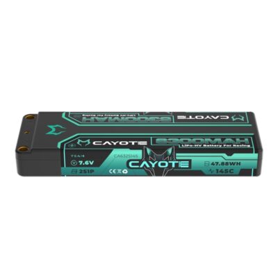 Cayote LiPo 6300mAh HV Stick 7.6v 18.4mm 226g CA632S145