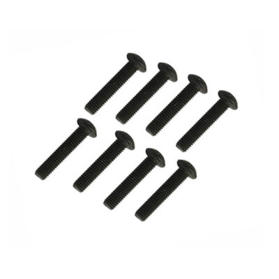 FTX BUTTON HEAD HEX SCREW M3 X 15MM (8PC) FTX-SBH045