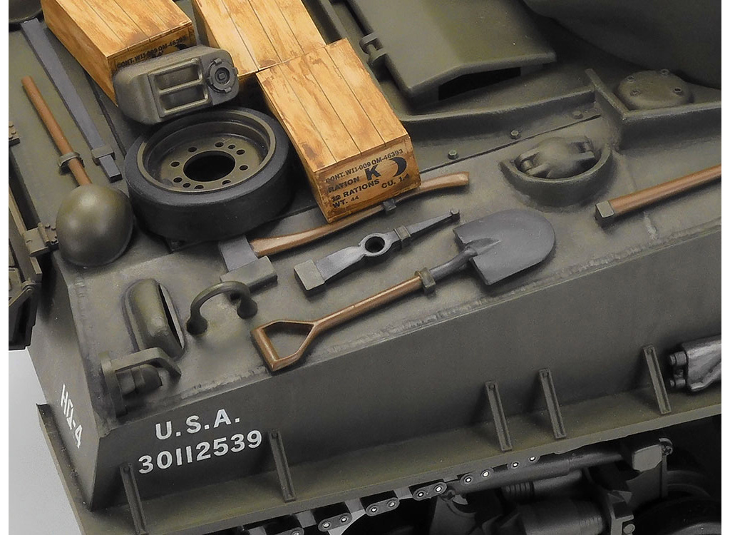 Tamiya R/C M4 Sherman 105mm Hwtz MSS 56048