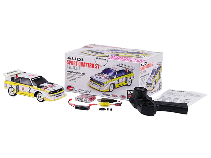 Carisma GT24 2.0 Audi Sport Quattro S1 1985 1/24 Micro RTR CA91968 - Image 9