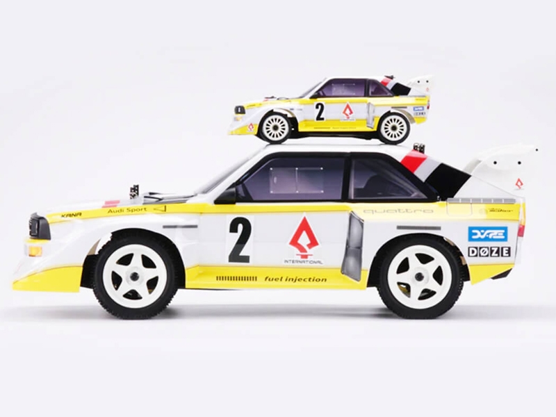 Carisma GT24 2.0 Audi Sport Quattro S1 1985 1/24 Micro RTR CA91968 - Image 8