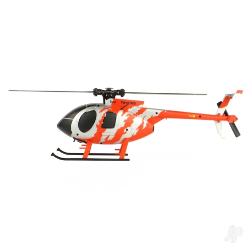 Twister Md 500 Scale 250 Flybarless Helicopter With 6 Axis Stabilisation And Altitude Hold Red/Silver Twst1003C - Image 2