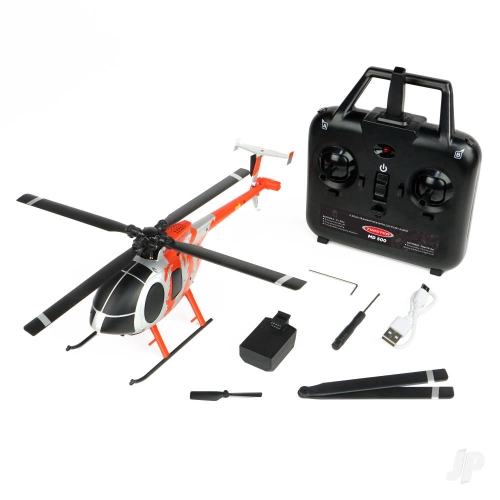 Twister Md 500 Scale 250 Flybarless Helicopter With 6 Axis Stabilisation And Altitude Hold Red/Silver Twst1003C - Image 3