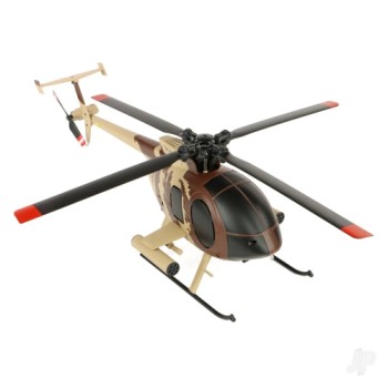Twister Md 500 Scale 250 Flybarless Helicopter With 6 Axis Stabilisation And Altitude Hold Brown/Sand Twst1003M